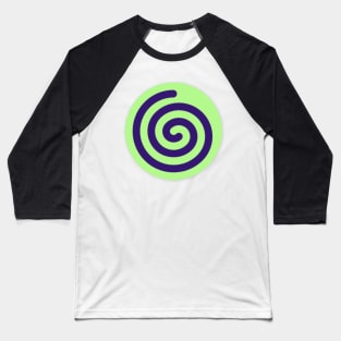 Spiral Time Baseball T-Shirt